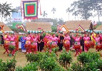 Bắn pháo hoa tại Festival Trà Thái Nguyên